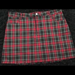 Forever 21 plaid skirt. Size 2x.